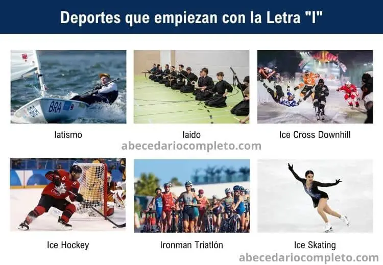 Deportes que empiezan con I - Lista completa