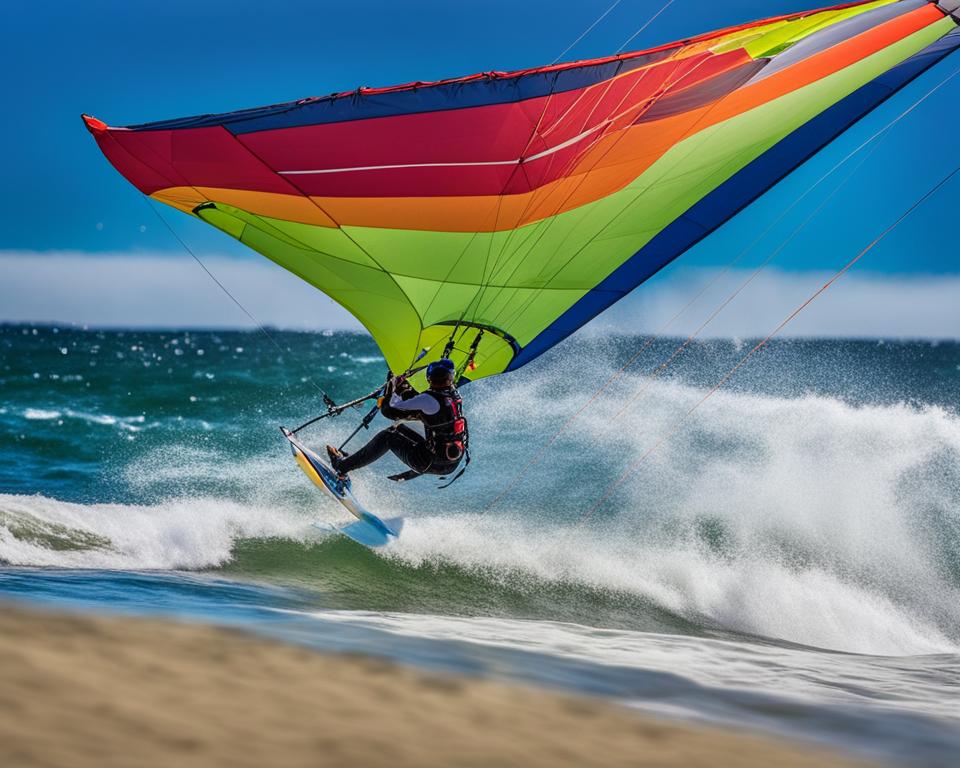 kitesurfing