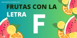 Frutas con la Letra F - Lista Detallada