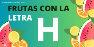 Frutas que empiezan con H