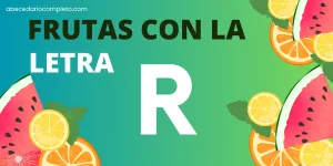 Frutas que empiezan con R