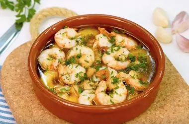 Gambas al ajillo