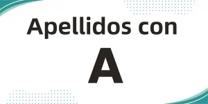 apellidos con a