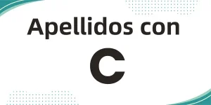 apellidos con c