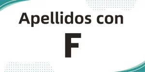 apellidos con f