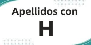 apellidos con h