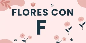 flores con f