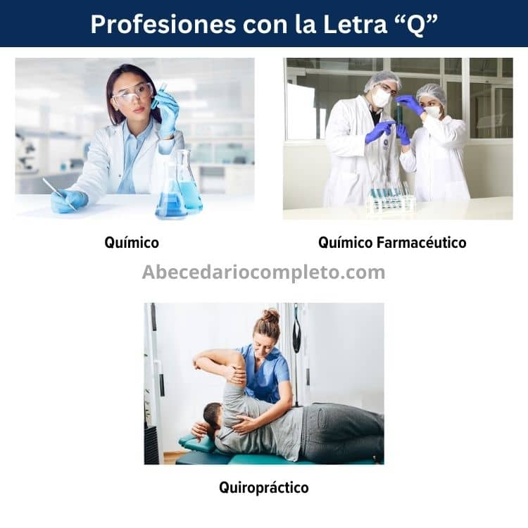 profesiones con la letra q