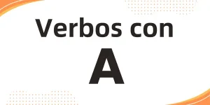 verbos con a