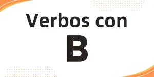 verbos con b