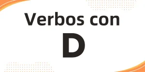 verbos con d