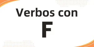 verbos con f