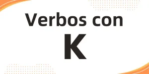 verbos con k