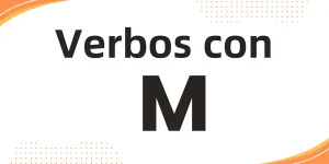 verbos con m