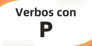 verbos con p