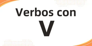 verbos con v