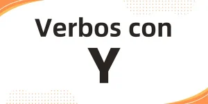 verbos con y