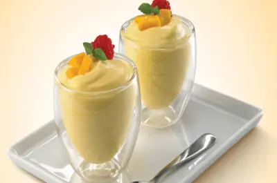 Espuma de mango
