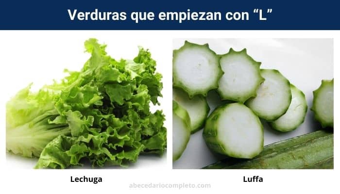 Verduras con L