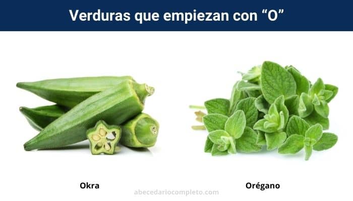 Verduras con O