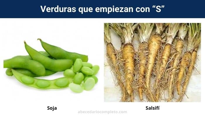 Verduras con S