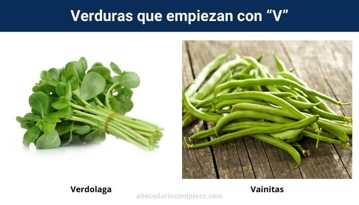 Verduras con V