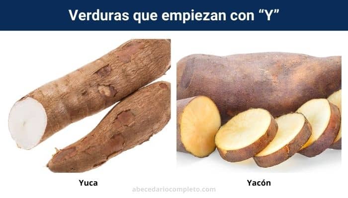 Verduras con Y