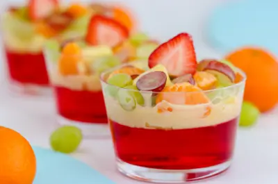 Gelatina de Frutas Frescas