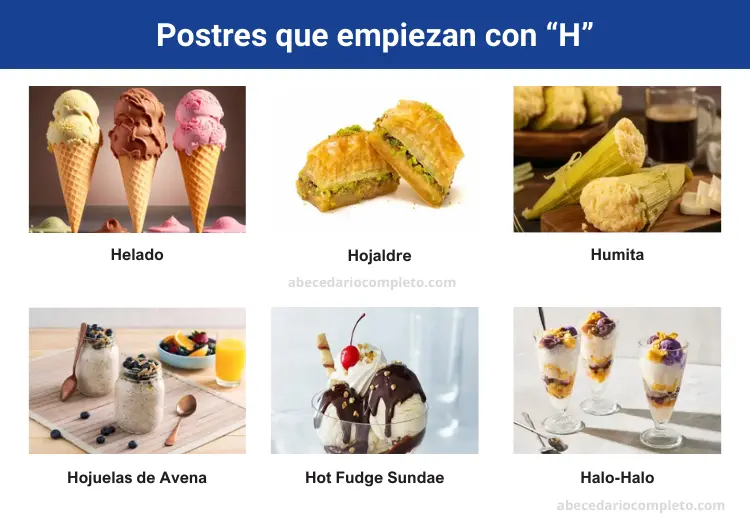 Postres con H